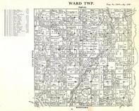 Ward Township, Mud Lake, Horse Shoe Lake, Turtle Lake, Todd County 1925